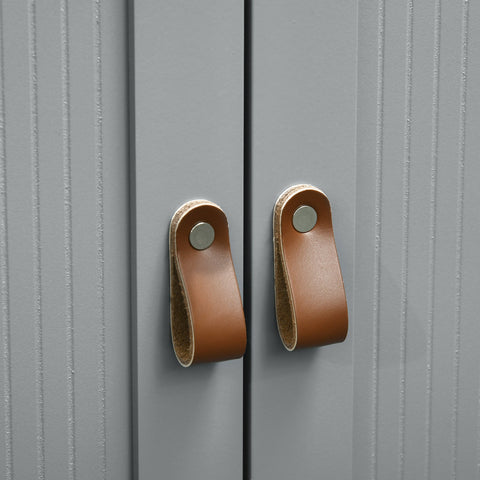 Rootz Low Bathroom Furniture - Storage Cabinet - Elegant Organizer - Adjustable Shelf - 60W x 30D x 80.5H cm