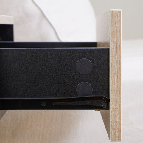 Rootz Set of 2 Wall Night Tables - Bedside Tables - Nightstands - Elegant & Modern - 46cm x 30cm x 30cm