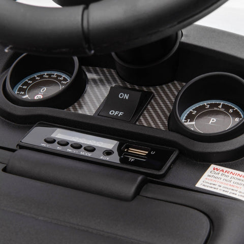 Rootz 6V Land Rover Kids Electric Car - Ride-On - Push Car - Encourages Motor Skills - 65L x 43W x 40H cm