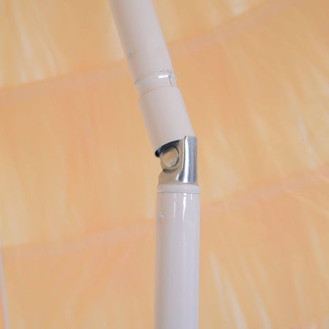 Rootz Hawaiian Umbrella - Sunshade - Parasol - Optimal Sun Protection - Height Adjustable - High Stability - Ø160 × H190 cm - Polyester & Metal Frame