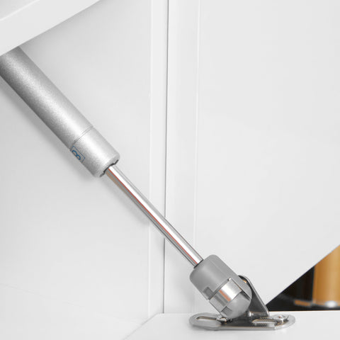 Rootz TV Stand - TV Bench - Media Console - LED Lights - Modern Style - 137 x 35 x 42 cm - White