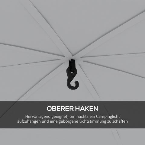 Rootz Event Shelter Pavilion - Garden Tent - Festival Canopy - Water-Repellent Coating - 350cm x 350cm x 222cm