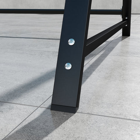 Rootz Hollywood Swing Chair - 2-Seater Garden Swing - Outdoor Swing - Adjustable Sunroof - 142cm x 112cm x 162cm - Black