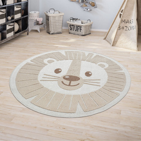 Kids Indoor & Outdoor Rug – Durable Polypropylene – Fun Motifs – Soft & Easy-Care