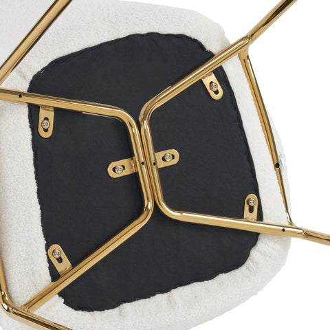 Rootz Set of 2 Teddy Fabric Armchairs - Comfy Seating - Plush Chairs - Ergonomic Support - 66L x 49.5W x 90H cm