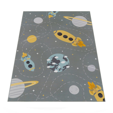 Children’s Play Rug – Creative City Streets – Soft, Durable & Easy Clean Carpet