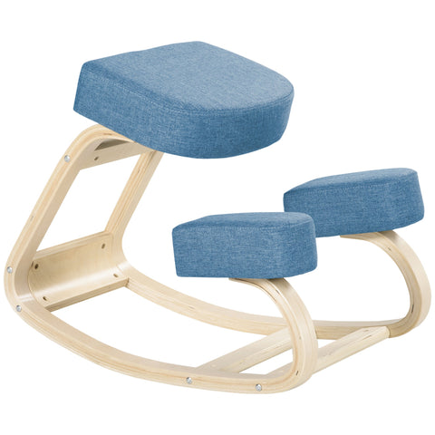 Rootz Ergonomic Knee Chair - Rocking Chair - Posture Chair - Reduces Back Pain - 51cm W x 69cm T x 58cm H