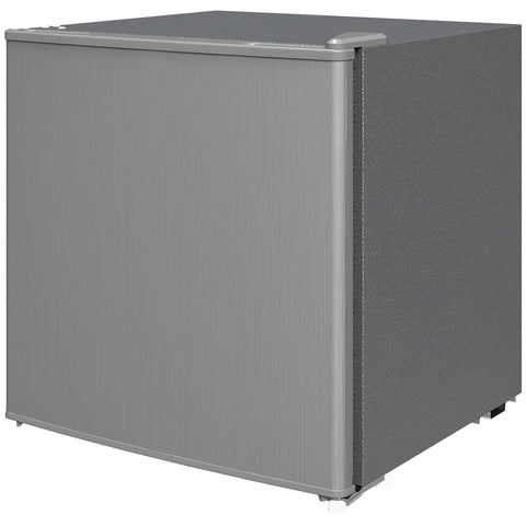 Rootz Compact Mini Freezer - Grey Freezer Box - Small Chest Freezer - Energy Efficient R600A Compressor - 47cm x 44.2cm x 48.8cm