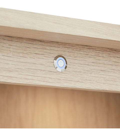 Rootz Highboard - Storage Cabinet - Sideboard - Elegant Design - Durable Construction - Ample Storage - 45cm x 123cm x 112cm