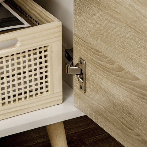 Rootz TV Cabinet - Sideboard - Storage Cabinet - Ample Storage - 110cm x 40cm x 50cm