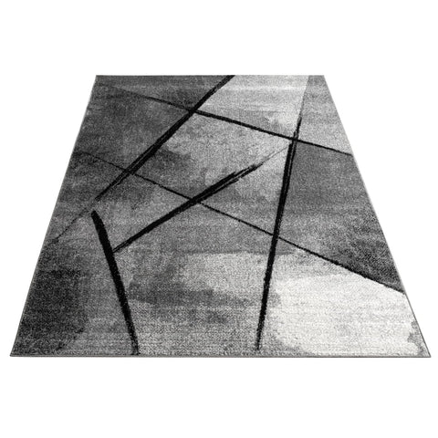 Contemporary Designer Rug – Soft & Durable – Cozy Mottled Abstract Pattern