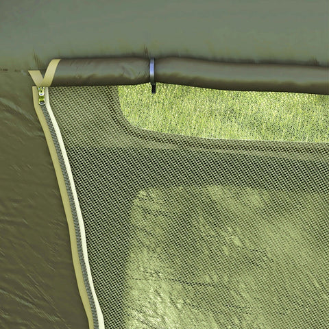 Rootz 2-in-1 Camping Bed with Waterproof Tent - Outdoor Sleeping Solution - Portable Camp Bed - High Comfort - Waterproof Protection - Convenient Transport - 215cm x 80cm x 125cm