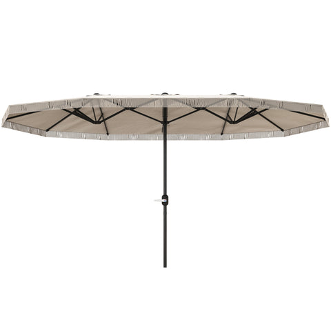 Rootz Double Garden Pavilion - Outdoor Canopy - Sun Shelter - UV Protection - 450 x 265 x 260 cm