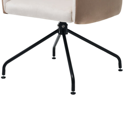 Rootz Velvet Dining Chair - Luxurious Chair - Ergonomic Seating - Solid Wood for Stability - 57cm x 49cm x 87cm
