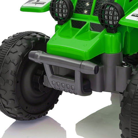 Rootz Electric Quad Bike - Kids ATV - Child-Friendly Vehicle - LED Lights - 70.5cm x 42.5cm x 46.5cm