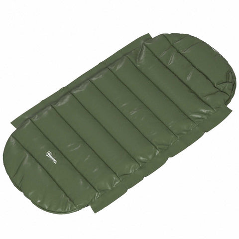 Rootz Waterproof Lightweight Lined Sleeping Bag - Insulated Sleeping Bag - Cold Weather Sleeping Bag - Stay Dry and Warm - Comfortable Night's Sleep - Retains Warmth at -20°C - 200L x 85W x 15H cm - Dark Green