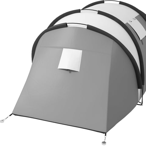 Rootz Camping Tent - Family Tent - Tunnel Tent - Water-Repellent - Easy Transport - 450cm x 220cm x 180cm