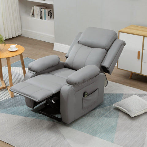 Rootz Electric Recliner Chair - Power Lift Chair - Adjustable Armchair - Enhanced Comfort - 76cm x 90cm x 105cm