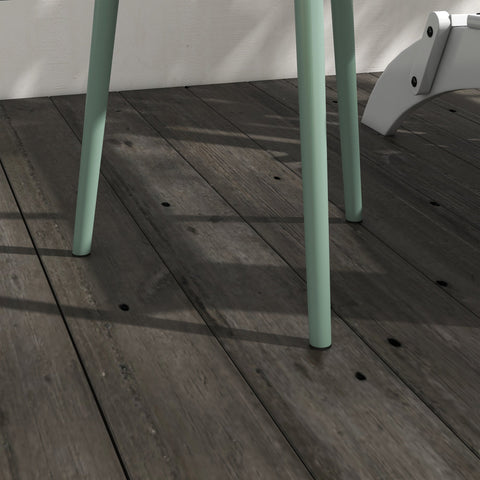 Rootz Steel Side Table - Coffee Table - Garden Table - Weatherproof & Durable - 40 x 40 x 50 cm - Green