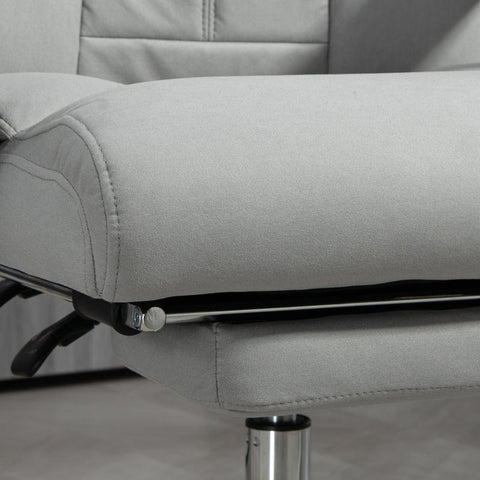 Rootz Massage Office Chair - Executive Chair - Computer Desk Chair - Vibrating Massage - Lumbar Heating - Ergonomic Design - 65cm x 74cm x 119cm