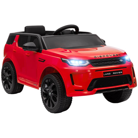 Rootz Children's Electric Car - Kid's Vehicle - Ride-On Toy - Remote Control - Safe Adventure - 106cm x 65.5cm x 51cm - Red