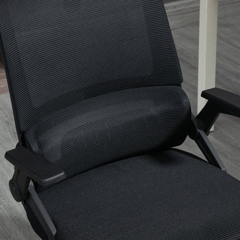 Rootz Vinsetto Office Chair - Ergonomic Chair - Adjustable Chair - Lumbar Support - Tilt Function - 58cm x 61cm x 102-119cm