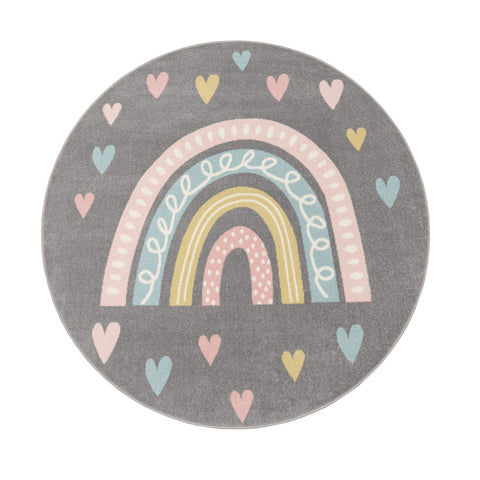 Children’s Rug – Bear & Elephant Design – Soft, Durable & Play-Friendly – Cozy Nursery Decor