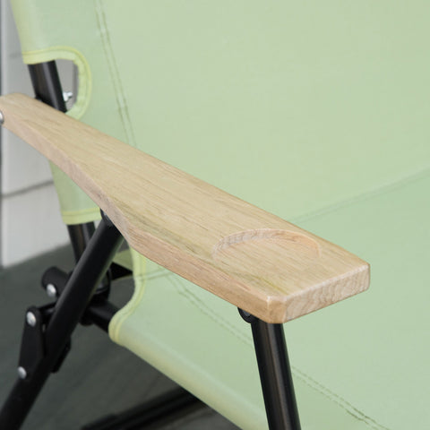 Rootz 2-Seater Camping Chair - Foldable Deck Chair - Outdoor Fishing Chair with Cup Holder - Durable Steel & Oxford Fabric - 141cm x 67cm x 80cm