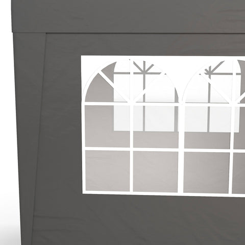 Rootz Pavilion Gazebo - Foldable Tent - Pop-Up Shelter - UV Protection - 202cm x 202cm x 261cm - Ideal for Outdoor Events