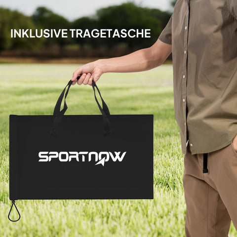 Rootz Roundnet Set Gameet - Spikeball Set - Beach Game - Stability Guaranteed - Ø92 x 20 cm - Yellow & Black