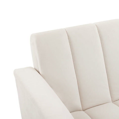 Rootz 3-in-1 Folding Sofa - Convertible Couch - Versatile Sofa Bed - Velvet Fabric - 184cm x 79cm x 71cm