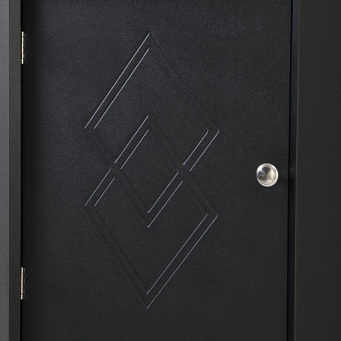 Rootz Corner Cabinet - Bathroom Storage - Adjustable Shelf - Moisture Resistant - 36.5L x 36.5W x 155H cm