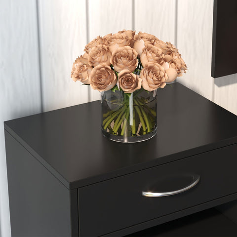 Rootz 3-in-1 Entrance Set - Wardrobe - Coat Rack - Shoe Cabinet - Space-Saving Design - 90cm x 24cm x 75cm