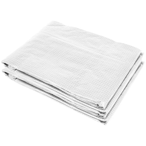 Rootz Replacement Greenhouse Cover - Greenhouse Cover - Walk-in Greenhouse - Roll-up Windows - Weather Resistant - Transparent - 300cm x 200cm x 200cm