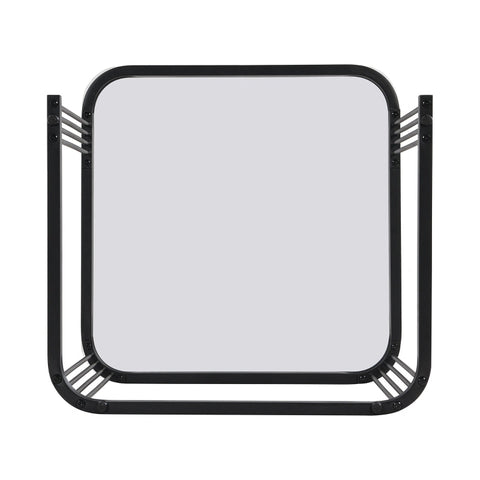 Rootz Modular Coffee Table Set - High-Gloss Marble - Glass Top - Luxurious Design - 60x60x42cm & 50x50x34cm - Practical Drawers