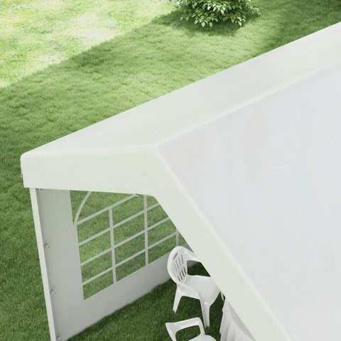 Rootz Replacement Wall for Beer Tent - Side Panel - Party Tents - Waterproof - Easy Assembly - White - 6x2m