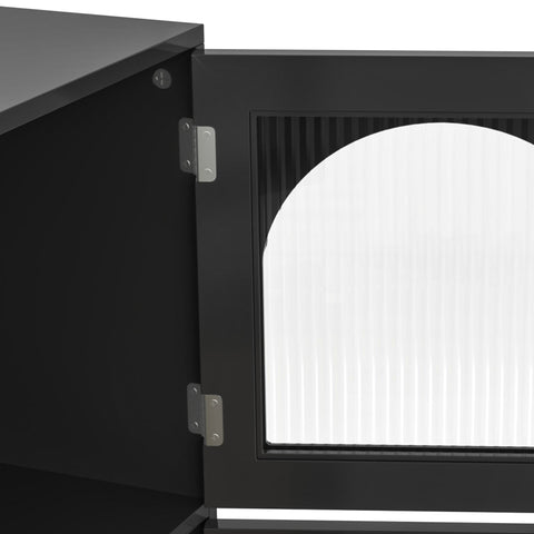 Rootz Modern Sideboard - Storage Cabinet - Stylish Buffet - Durable MDF - 120cm x 40cm x 90cm