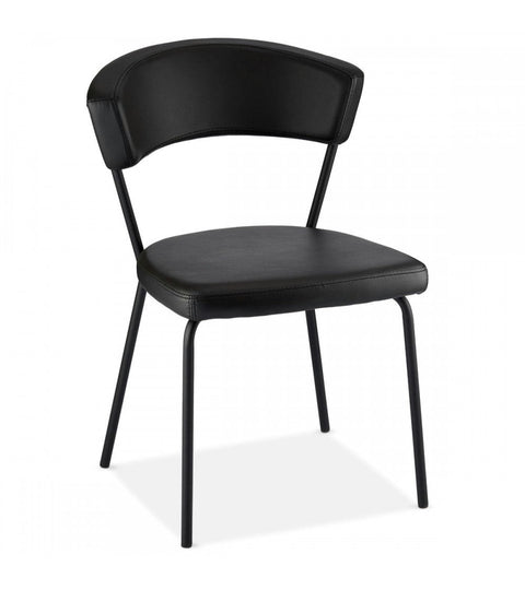 Rootz Dining Chair - Elegant Chair - Stylish Seating - Comfortable Cushioning - Easy to Clean - Modern Design - 56cm x 54cm x 81cm