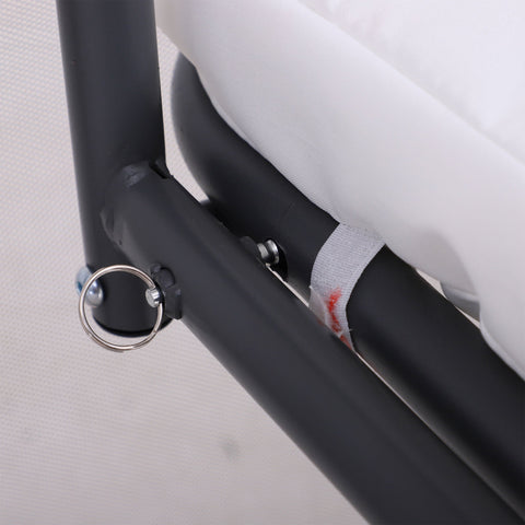 Rootz Convertible 3-Seater Garden Sofa - Outdoor Couch - Patio Lounger - High Comfort - 240cm x 140cm x 197cm