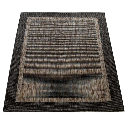 Flat-Weave Indoor Outdoor Rug – Durable Polypropylene – UV Resistant – Easy Clean