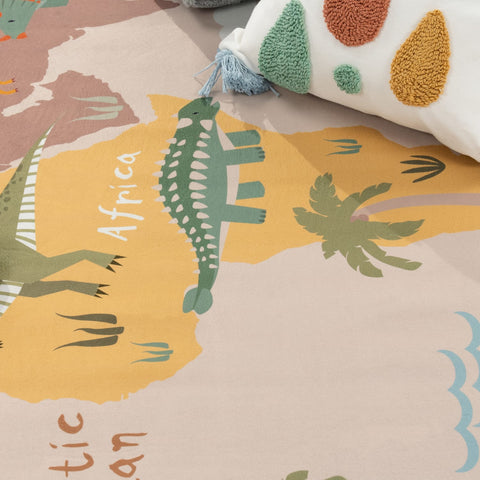 Children’s Play Mat Rug – City Streets Design – Durable & Easy to Clean – Soft Short-Pile – Creative Kids Room Carpet