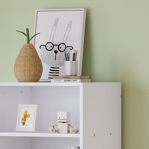 Rootz Bookcase with Drawer - Bookshelf - Storage Organizer - Silent Gliders - 60cm x 50cm x 120cm