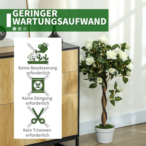 Rootz Artificial Tree - Art Plant - Fake Plant - Low Maintenance - Ø18 x 90H cm