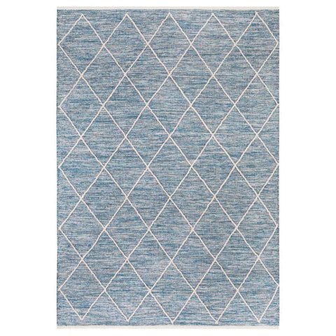 Rootz Cotton Carpet - Woven Rug - Breathable Floor Mat - Enhances Room Climate - 200cm x 140cm x 0.7cm