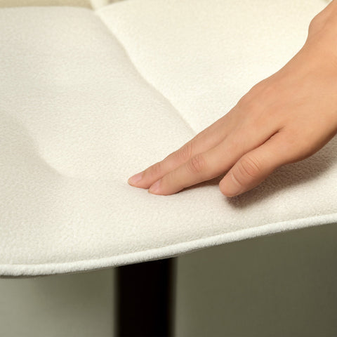 Rootz Modern 2 Set Rotating Bar Chairs - Adjustable Stools - Padded Bar Seats - Height Versatile 63-84cm - 47b x 53t x 96-117h cm