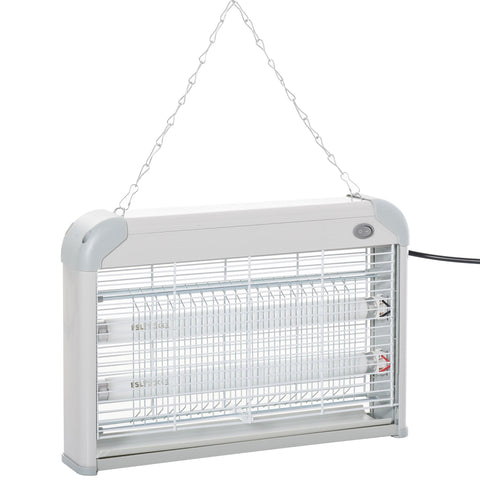 Rootz Mosquito Killer Lamp - Insect Zap - Bug Zapper - 60m² Coverage - Removable Tray - 39 x 7.5 x 26.5cm