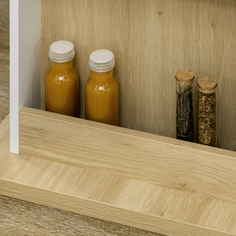 Rootz Kitchen Island Table - Dining Table - Kitchen Work Area - Large Surface for Family - 110L x 70W x 75.5H cm