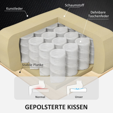 Rootz Black Relaxation Armchair with Footstool - Adjustable Recliner - Upholstered Lounge Chair - Synthetic Leather Cover - 83cm x 107cm