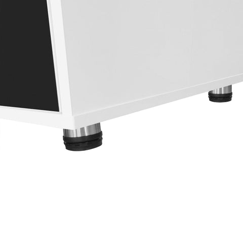 Rootz LED Coffee Table - Modern Center Table - Illuminated Living Room Table - App-Controlled Lighting - 110L x 38.5W x 55H cm