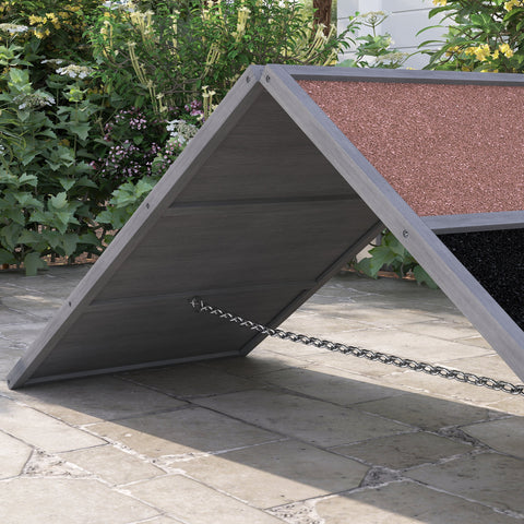 Rootz Dog Sports Ramp - Dog Sports Device - A-Shaped Frame - Non-Slip Surface - Maneuverability - 173cm x 59cm x 90cm